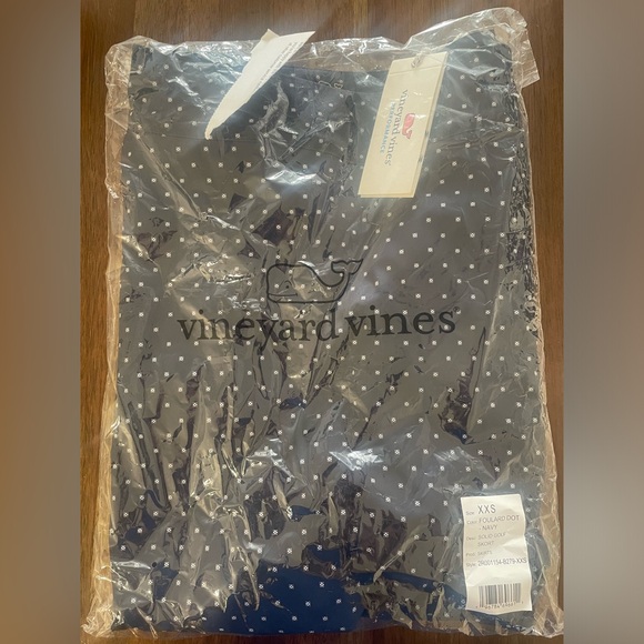 Vineyard Vines NWT Navy Athletic Performance Skort w/ Pockets - Picture 4 of 4